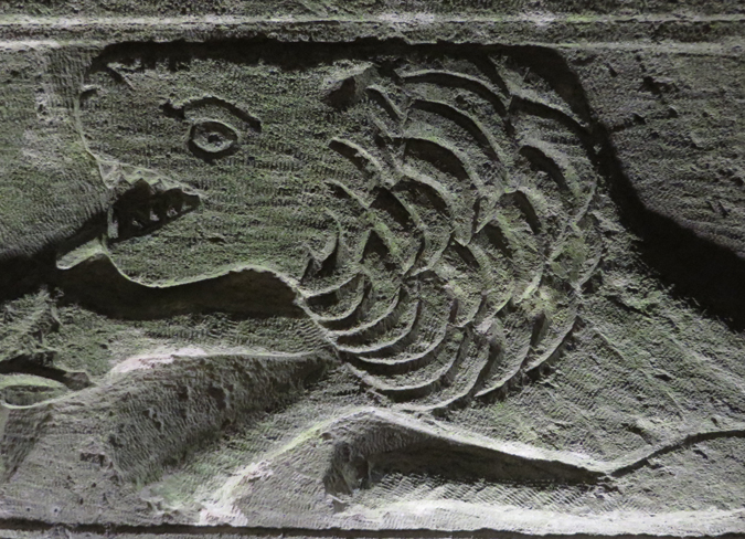 Sarkophagdetail aus Beth Sche’arim Sarkophagdetail aus Beth Sche’arim