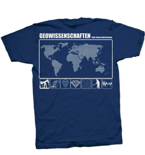 Geowissenschaften T-Shirt hinten