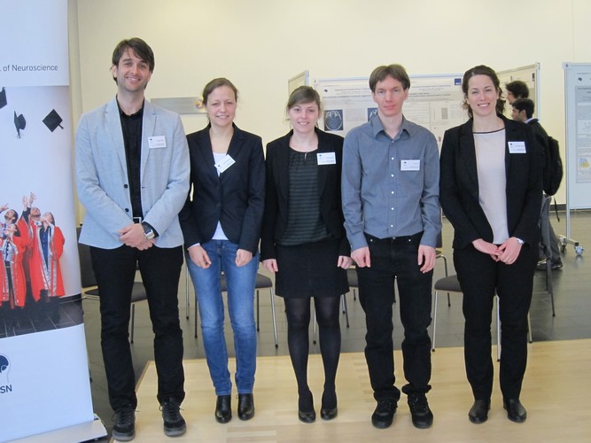 From left to right: Selver Demic, Christina Strauch, Anja Ehrkamp, Lars Roll, Shira Meir Drexler