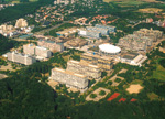 Luftbild der Universität