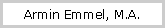 Armin Emmel, M.A.