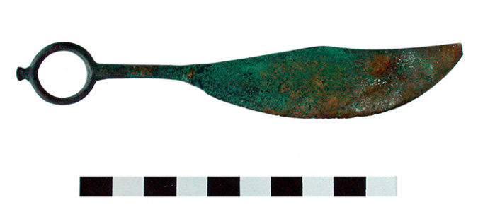 Fig. 1: Razor of the Urnfield culture