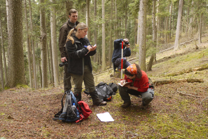 Survey near Poniky Jelšina