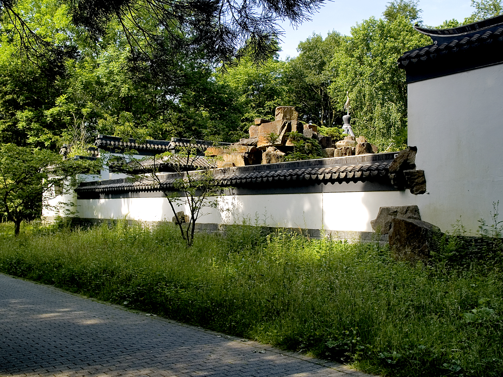 Garten von Aussen