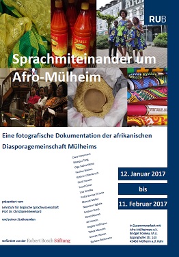 Exhibition poster Sprachmiteinander