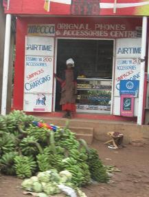 Phonebooth in Uganda