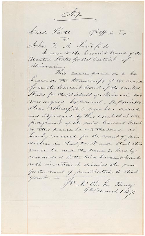 Dred Scott V Sandford 1857 Worksheet Answers Icivics Answer