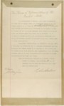 Letter from Queen Liliuokalani of Hawaii