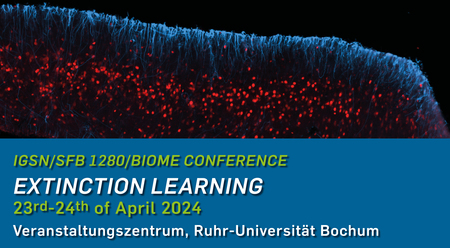 IGSN/SFB 1280/BIOME Conference: Extinction Learning