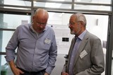 Benedict Grothe in discussion with Ulf Eyse