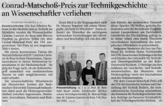 Conrad-matscho _-preis Vdi Nachrichten D _sseldorf 08.13.jpg