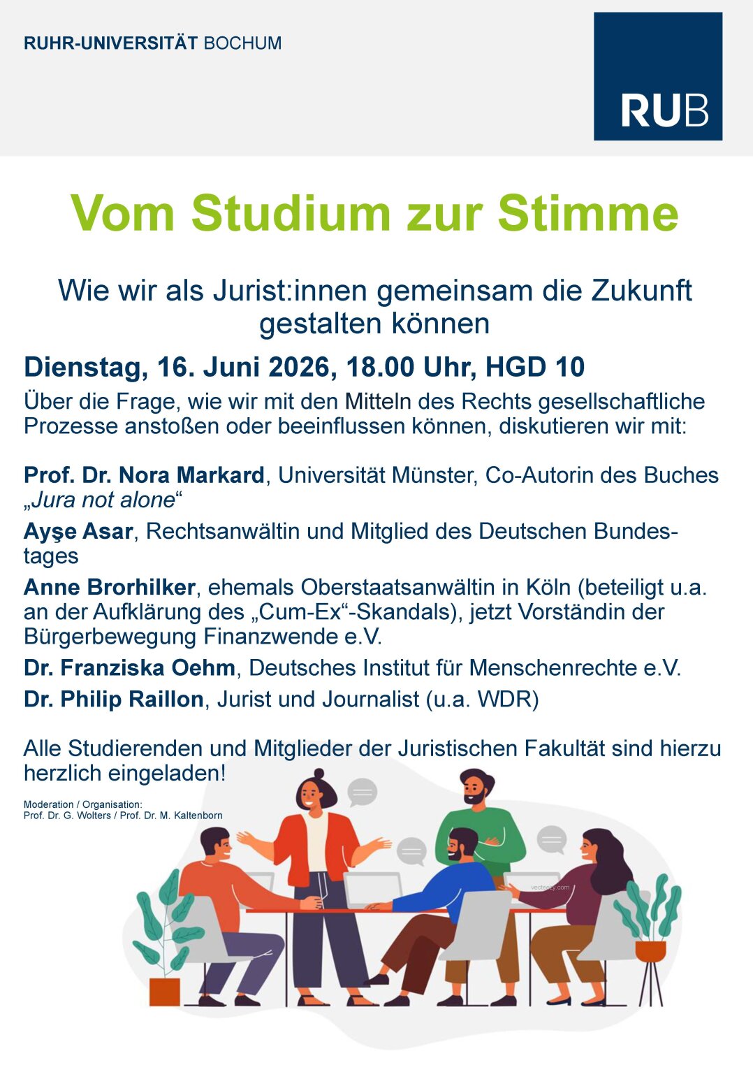 Vom Studium zur Stimme