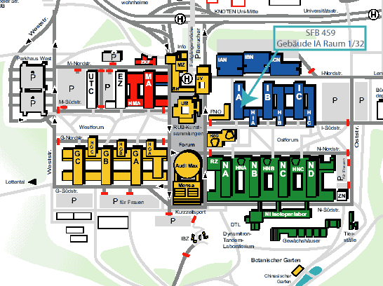 Lageplan SFB459