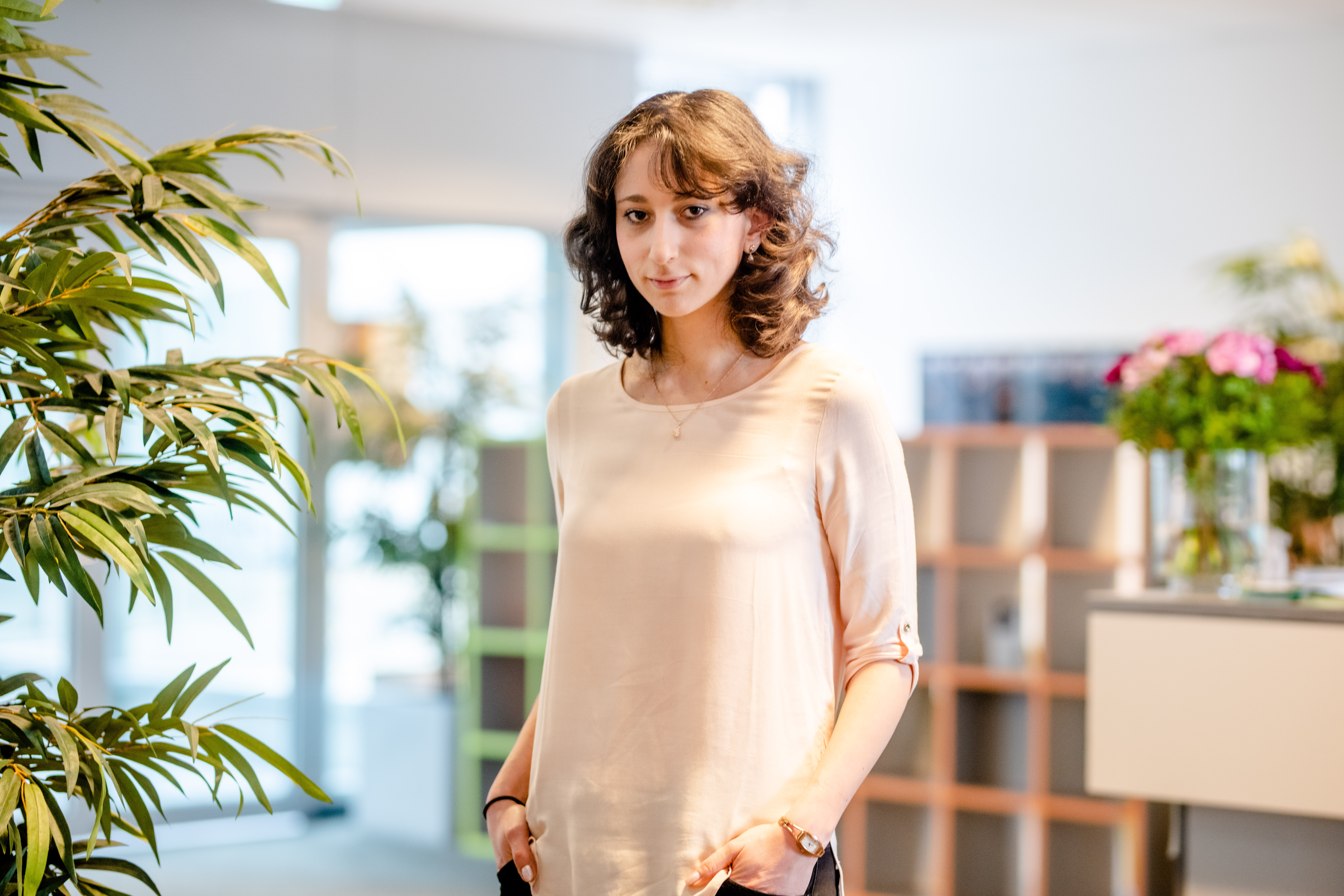 Porträt einer Forscherin