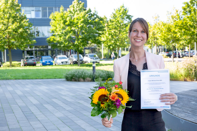 Virologie: Forscherin Stephanie Pfänder