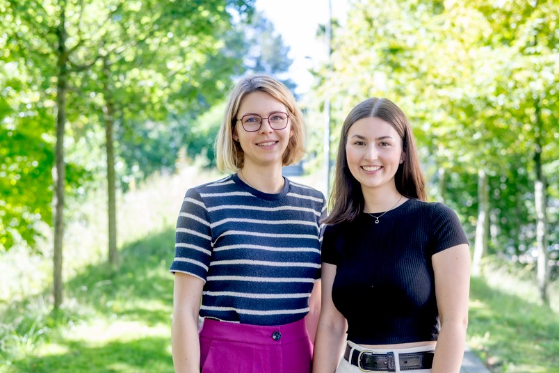 Start-up: zwei Gründerinnen