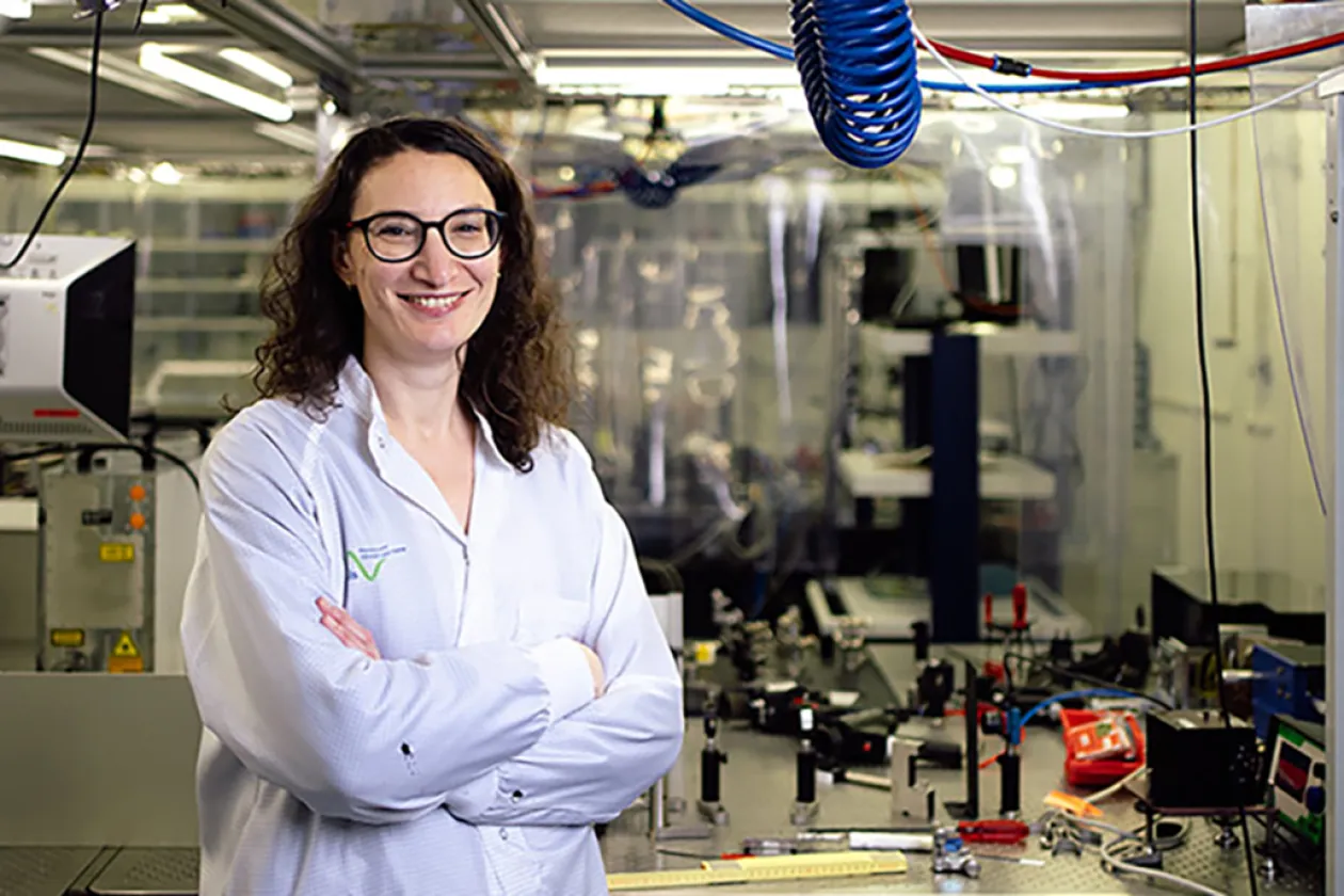 Lasertechnik: Clara Saraceno