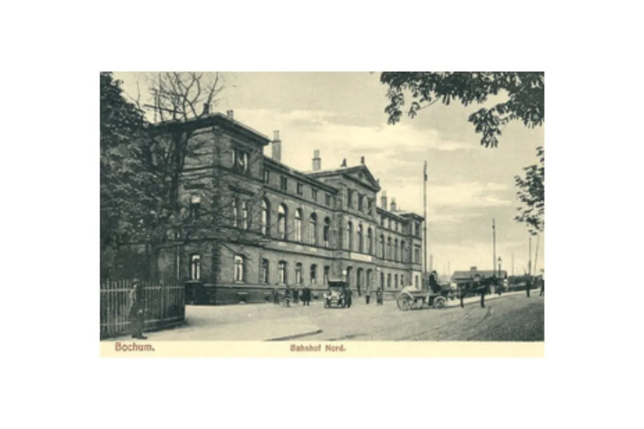 Archivbild eines Bahnhofs