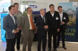 Gruppenbild mit Bundeskanzler Scholz