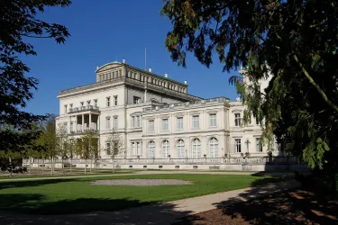 Villa Hügel, Südfassade