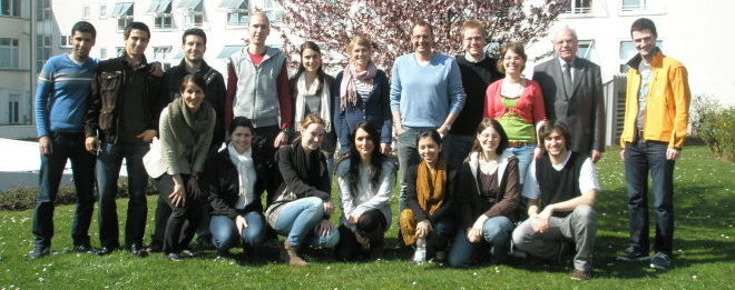 29.03.2011 - Unser Team des fünften Projekts mit dem Klaus-Steilmann-Berufskolleg Das Team des fünften Projekts